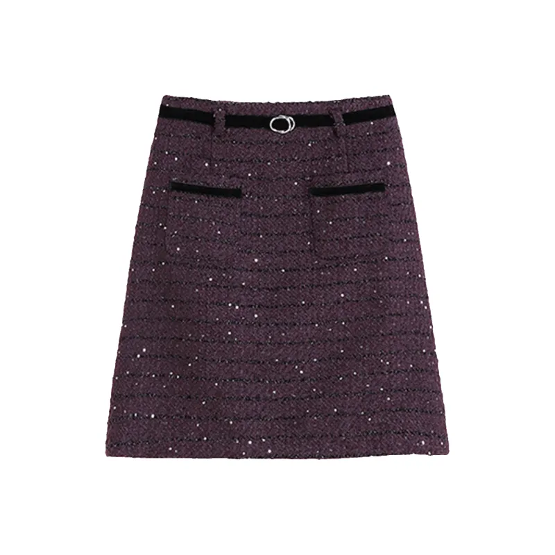 Hang Yi Court Casual Short Skirts Women's-2