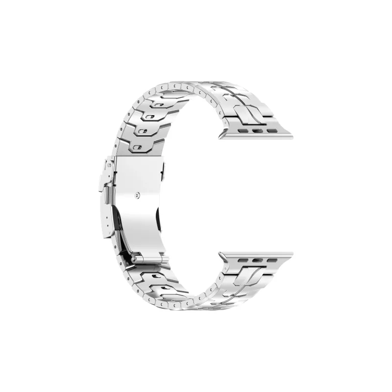 KVZUVUU Apple Compatibility Watch Band Metal-6