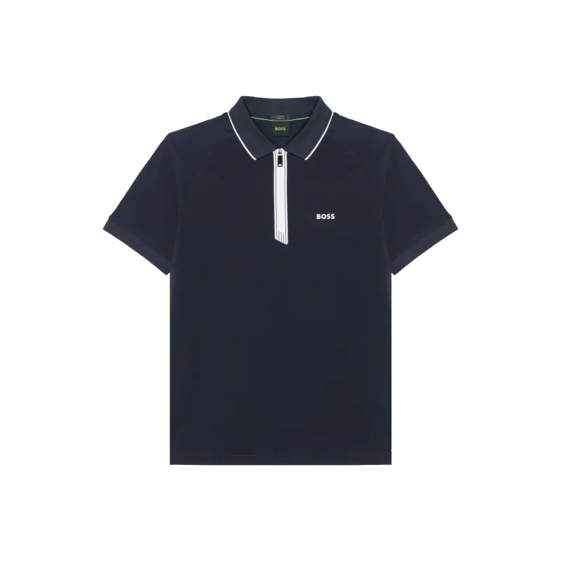 HUGO BOSS Philix Cotton Polo Shirt-0