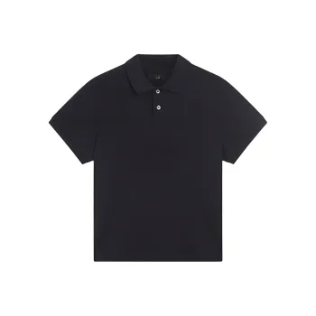 Dunhill SS25 Polo Shirt Men's Marine Blue