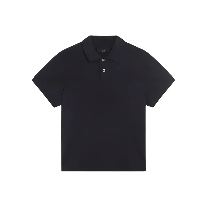 Dunhill SS25 Polo Shirt Men's Marine Blue-0