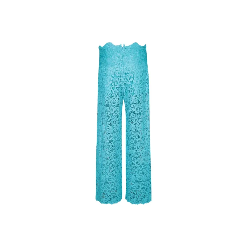 ERMANNO SCERVINO Floral lace Trousers-1