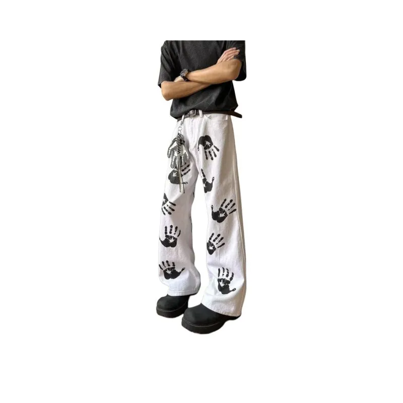 BANDICOOT Casual Pants Unisex White-0