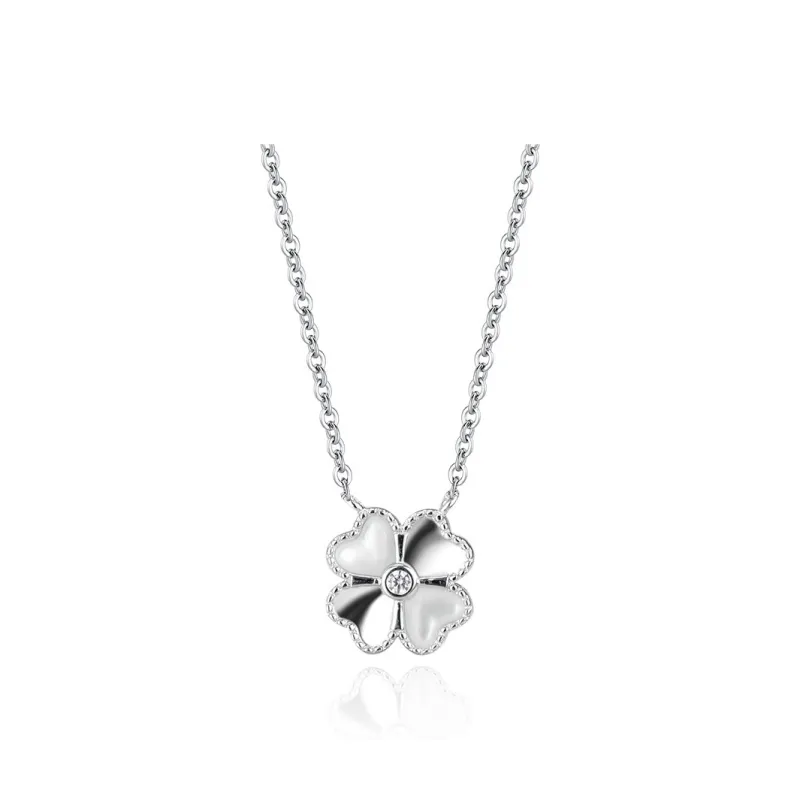 Regalrose 925 Sterling Silver Necklaces Women's Silver-0