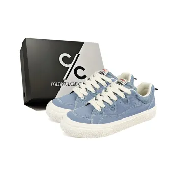 Colorful Creations Skateboard Shoes Men Low Top Black/Gray/Burgundy/Haze Blue