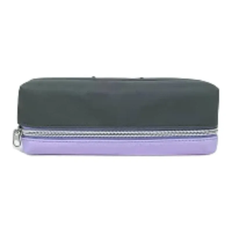 Sanrio Synthetic Leather Pencil Case Travel Storage Bag Women's Black-2