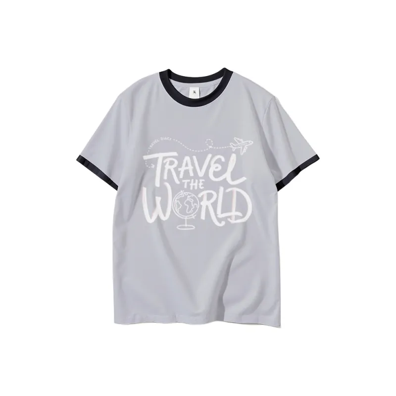 FAIRWHALE Drop Shoulder Sleeve T Shirt Women's-20