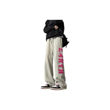 SUNSETMONENT Jeans Unisex Yellow Mud