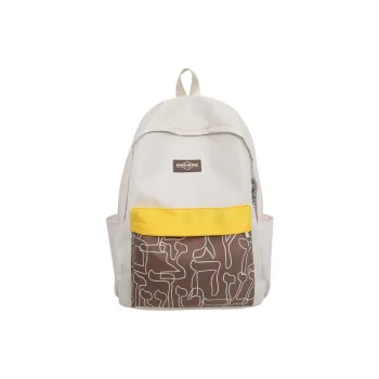 Yalu Nylon Backpack Unisex Multicolor