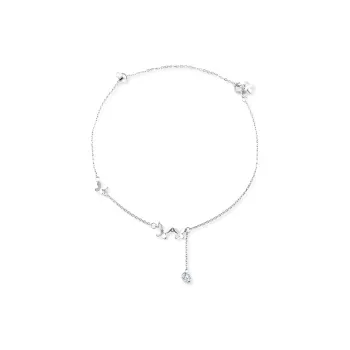 JUICY GRAPE S925 Silver Anklets Women's