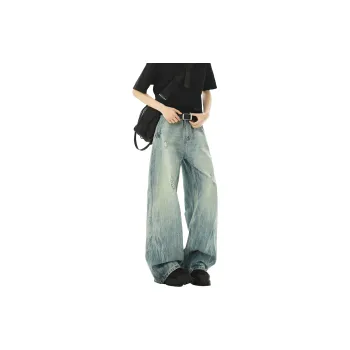 PANDA ADEVIL Jeans Unisex Vintage Blue