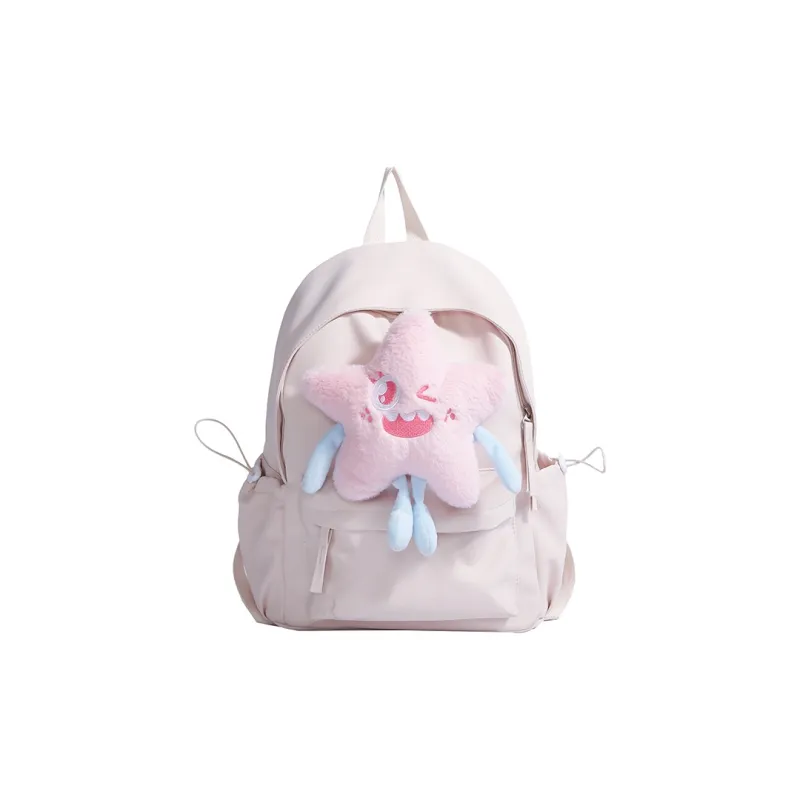 Yalu Nylon Backpack Regular Unisex Multicolor-3