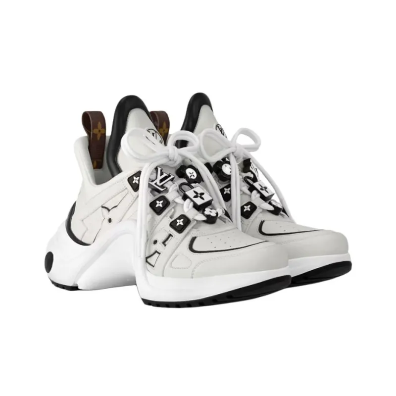 LOUIS VUITTON Archlight Low Top Chunky Sneakers Women's White-1
