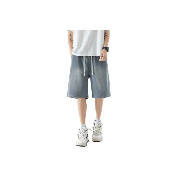 FAWENXIANGZI Denim Shorts Men's