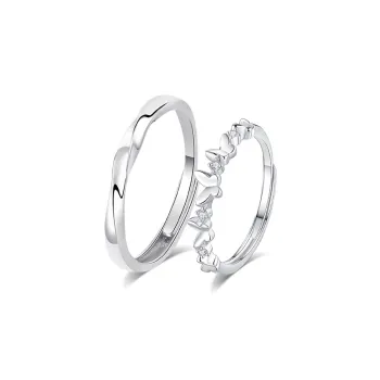 MISS TOOYA S999 Fine Silver Rings Unisex