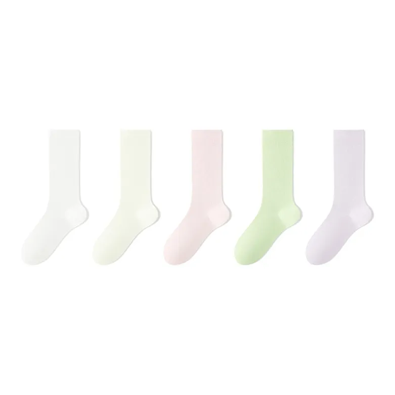 B&C.Room Knee High Socks Women's 5 Pack-7