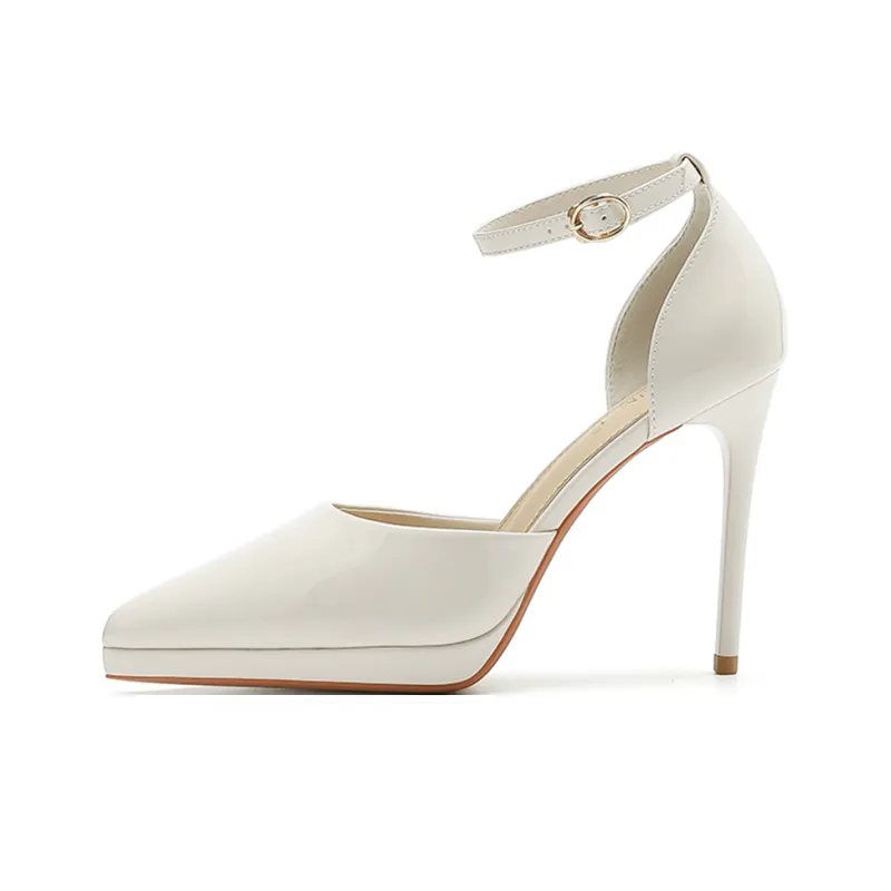 Lan Miao Slim Heel High Heels Women's-14