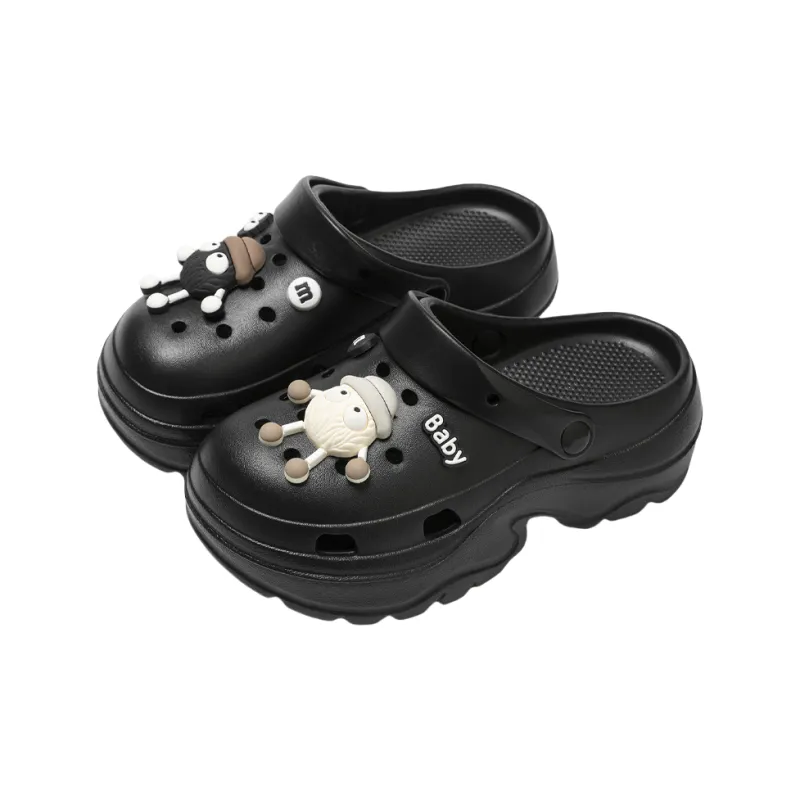 Love Of Wormwood Summer Slip Resistant Students' Eva Squashy And Bouncy Feeling Closed Toe Dormitory Home Slippers-16