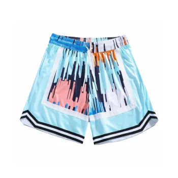 KPADB Basketball Shorts Unisex Sky Blue