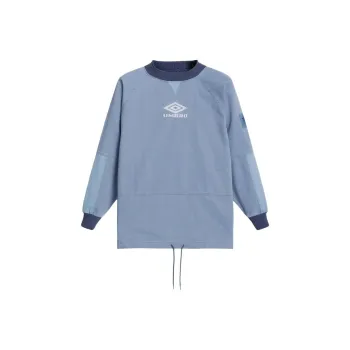 Umbro SS25 Iconic Drill Sweatshirt Men's Infinite Blue/Yellow Dim Blue/Blue Indigo