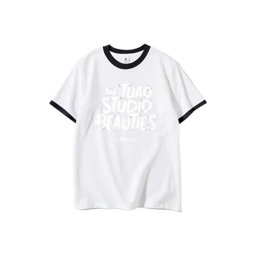 FAIRWHALE Drop Shoulder Sleeve T Shirt Women's