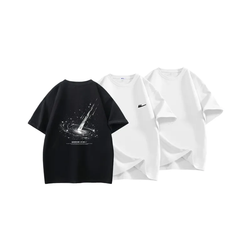 Warrior Huichao Riding The Wind Collection Drop Shoulder Sleeve T Shirt Women's-9