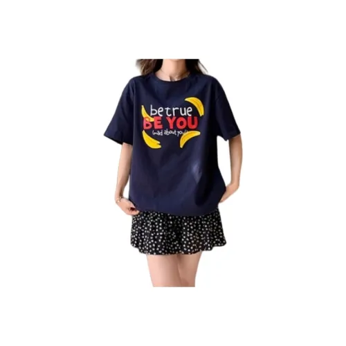 Dior Beauty T Shirts Women's Navy Blue