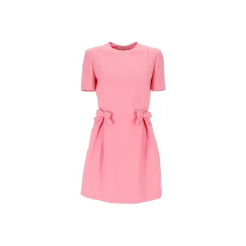 Valentino Short Sleeved Dress Women's Pink