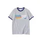 White Gray Navy Blue Edge