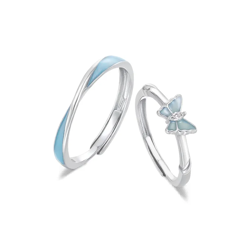 FORCHI Sterling Silver 999 Rings Unisex-0