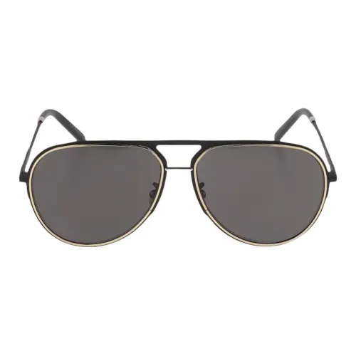 DIOR Metal Aviator Sunglasses Men's Black