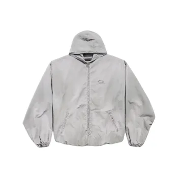 Balenciaga Jackets & Coats Loose Fit Men's Gray