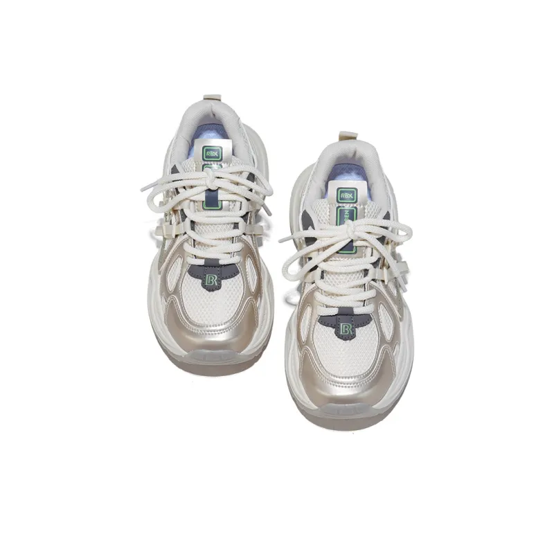 RENBEN Height Increasing Slip Resistant Low Top Chunky Sneakers Women's-3
