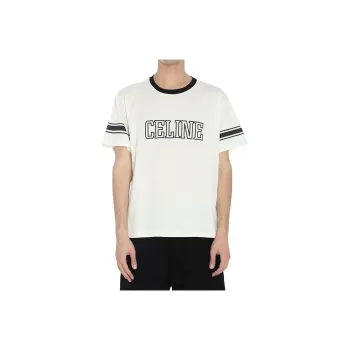 CELINE T Shirts Men White