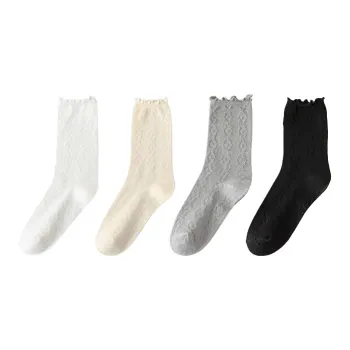 Gentle Welcome Mid Calf Socks Women's 4 Pack