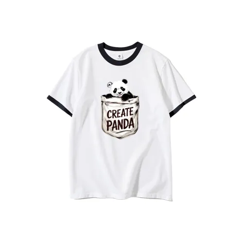 FAIRWHALE Drop Shoulder Sleeve T Shirt Women's