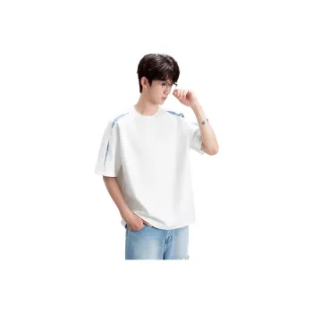 DUATOGE T Shirts Men White 