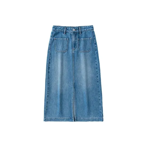 TOBOGGAN Denim Long Skirt Women's