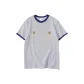 White Gray Navy Blue Edge