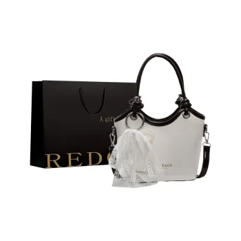 REDOO PU Handbag Women's Ecru/Brown/Blue/Black