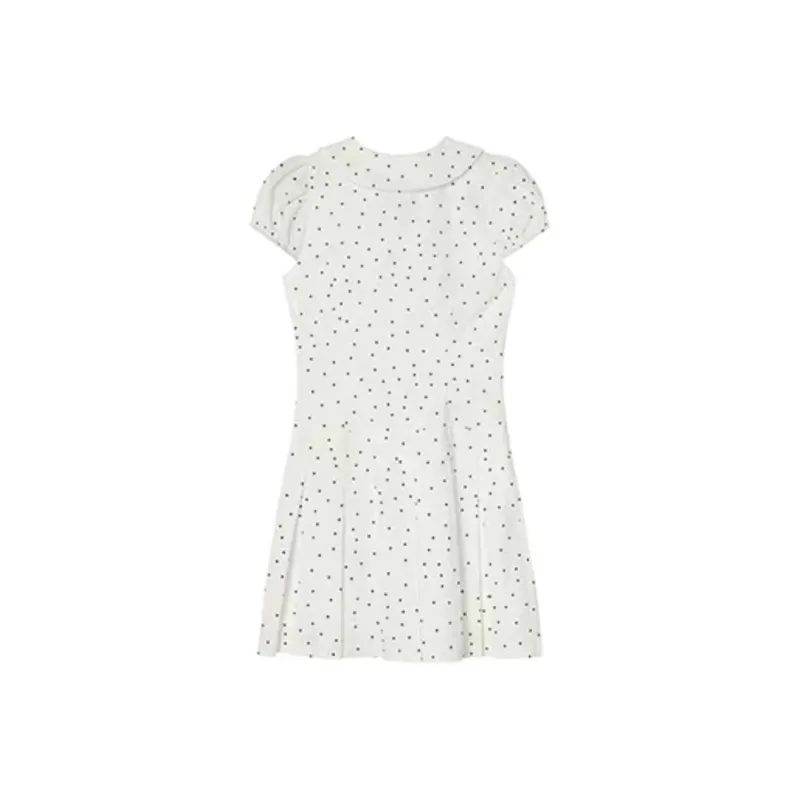 ABCMININ Short Sleeved Dress Women's-1