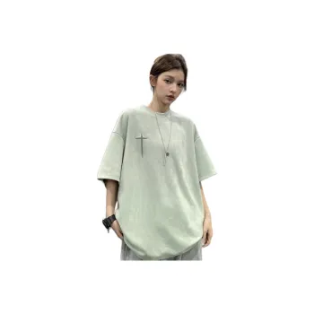 Ordifen Drop Shoulder Sleeve T Shirt Women's