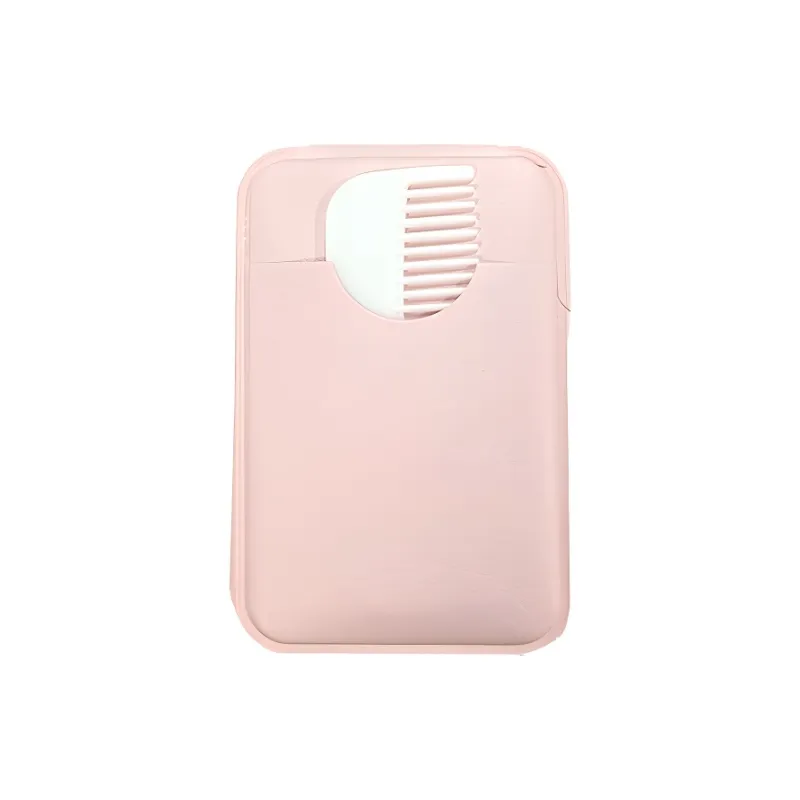 Future Maple Portable Pocket Square With Comb Foldable Makeup Mirror-6