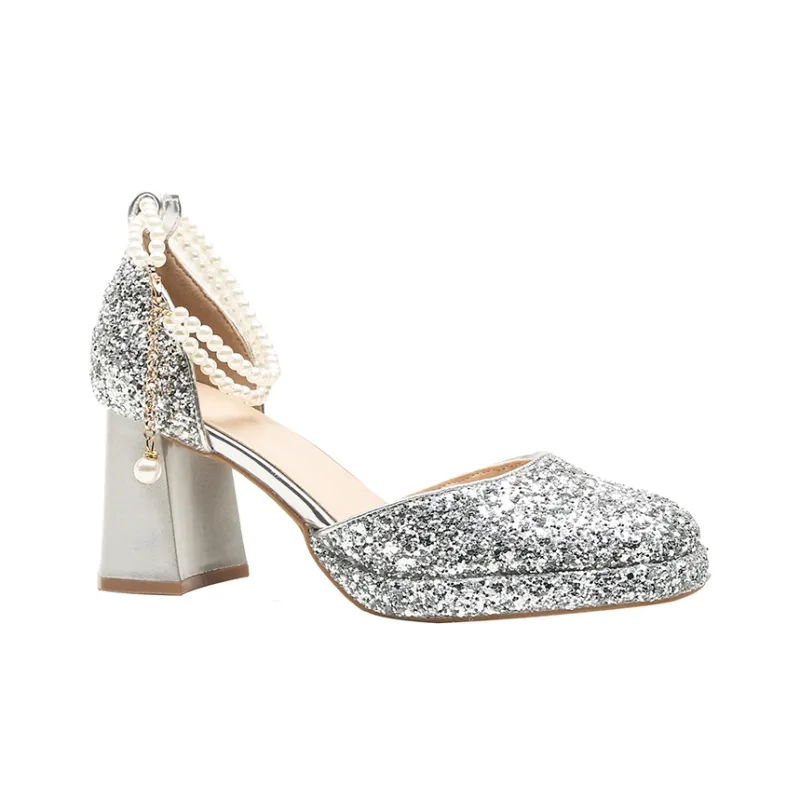 KATHRYN WILSON Chunky Heel High Heels Women's-1