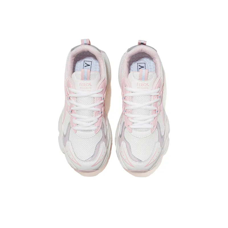 RENBEN Breathable Height Increasing Abrasion Resistant Low Top Chunky Sneakers Women's-9