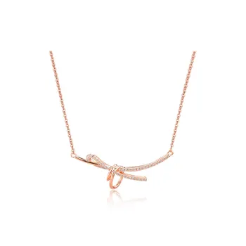 Regalrose 925 Sterling Silver Necklaces Women's Gold