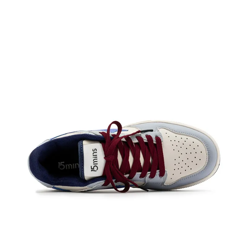 15 MINS Cushioning, Wear Resistant Low Top Skateboard Shoes Unisex-3