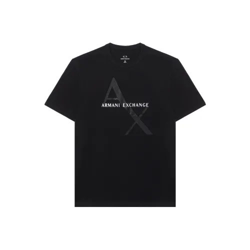 ARMANI EXCHANGE Logo Printed Crewneck T Shirt