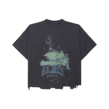 Balenciaga Regular T Shirt Women's Black