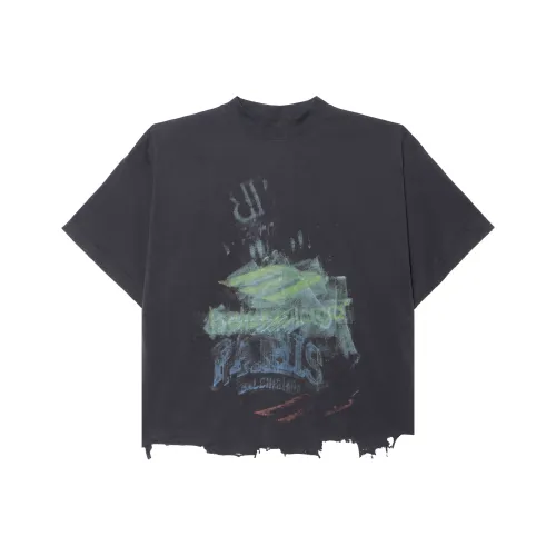 Balenciaga Regular T Shirt Women's Black